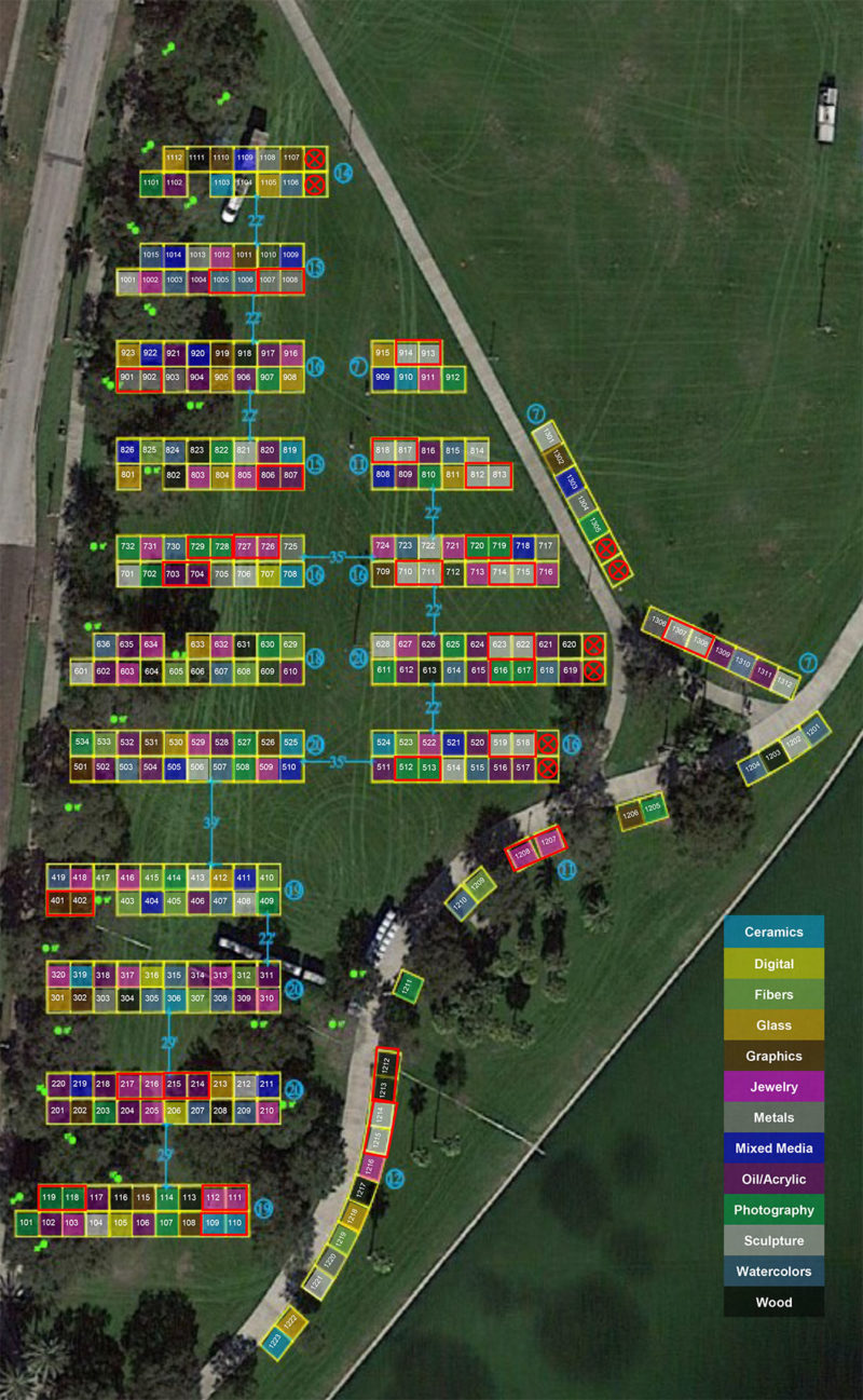 2018-Artist-Placement-Map-FINAL - Mainsail Art Festival